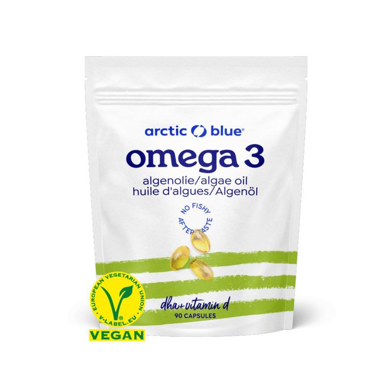 Arctic Blue Omega-3 algenolie DHA met vitamine D