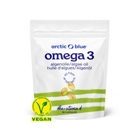 Arctic Blue Omega-3 algenolie DHA met vitamine D