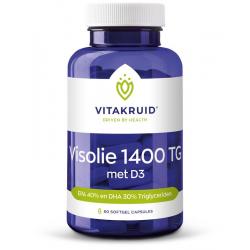 Vitakruid visolie 1400mg d3