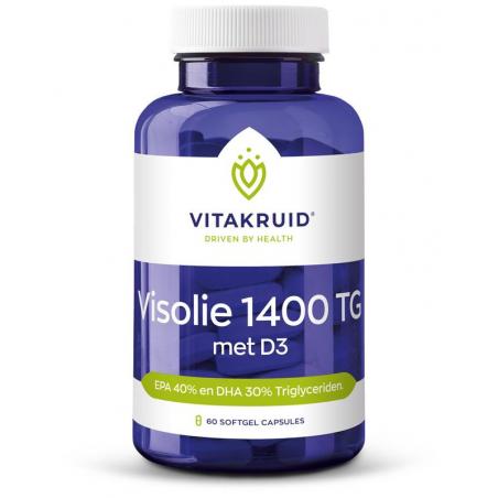 Vitakruid visolie 1400mg d3