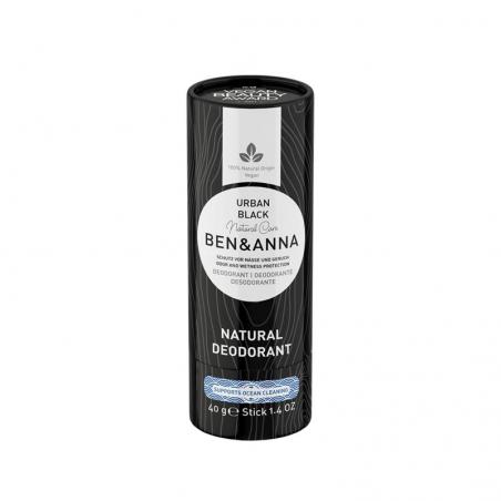 Ben & Anna Deodorant Stick Urban Black papertube 40g