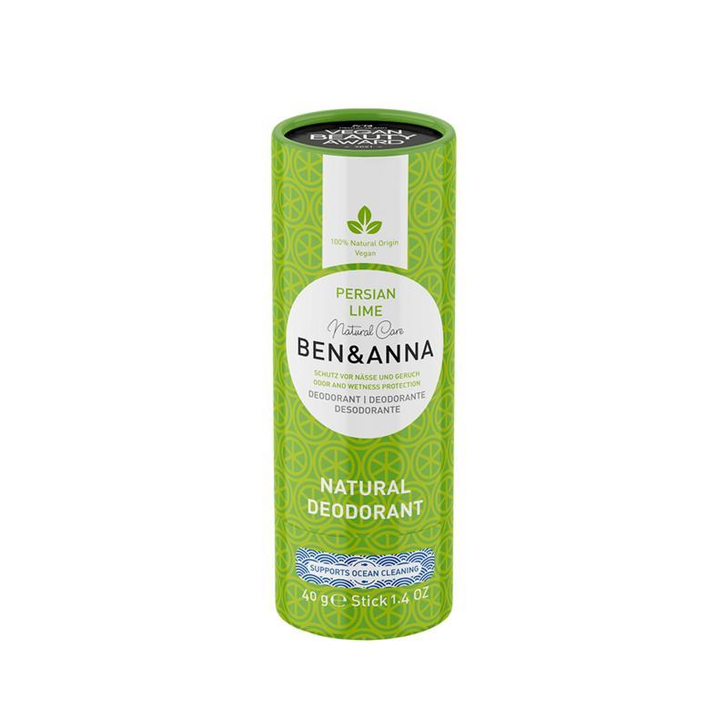 Ben & Anna deodorant persian lime papertu