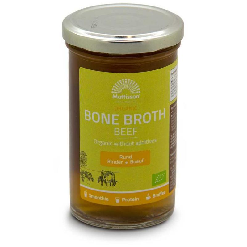 Mattisson org beef bone broth bio matt