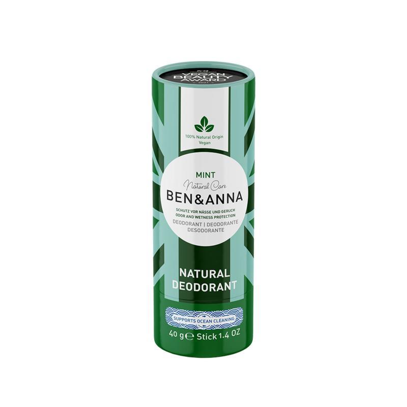 Ben & Anna Deodorant Mint Papertube 40g