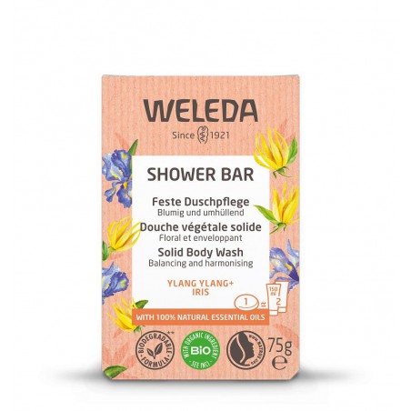Weleda Shower Bar Ylang Ylang + Iris 75ml