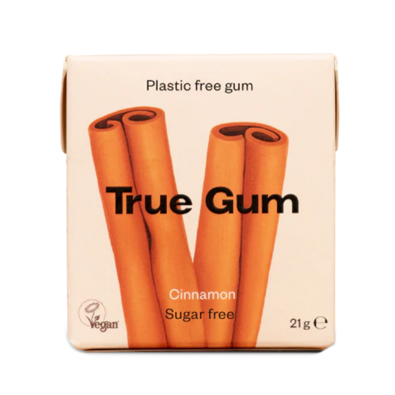 True Gum Cinnamon Sugarfree Kaneel 21g