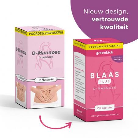 Greenkick Blaas Plus D-Mannose 250mg