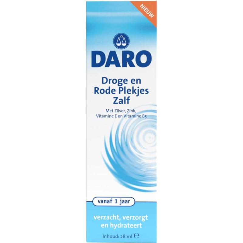 Daro Daro droge en rode plek zalf