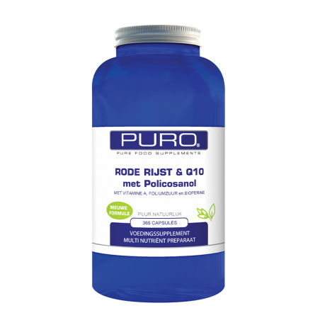 Puro Rode Rijst & Q10 met Policosanol 365 capsules