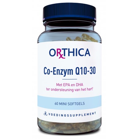 Orthica Co-Enzym Q10 30 60 mini softgels
