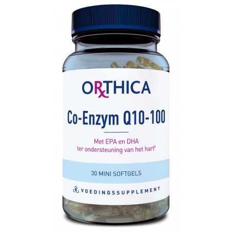 Orthica Co-Enzym Q10-100 30 softgels