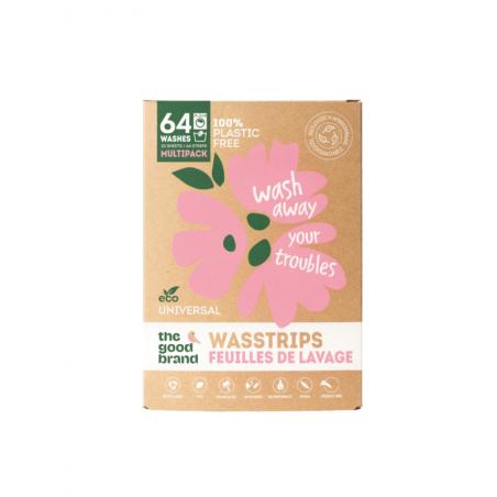 The Good Brand Wasstrips washing strips 64 wasbeurten