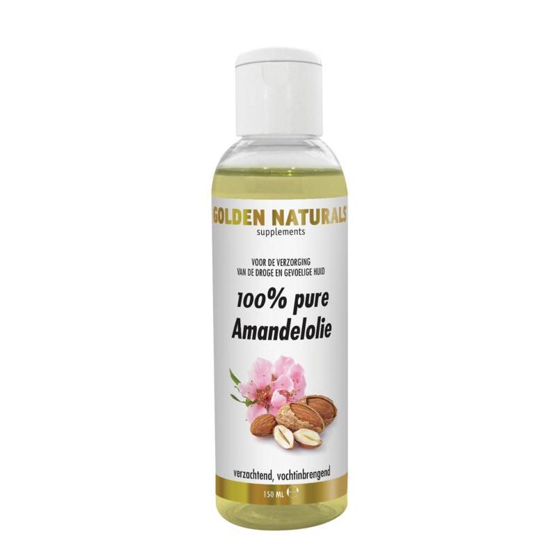 Golden Naturals amandelolie 100% puur