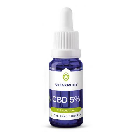 Vitakruid cbd olie 5% full spectrum