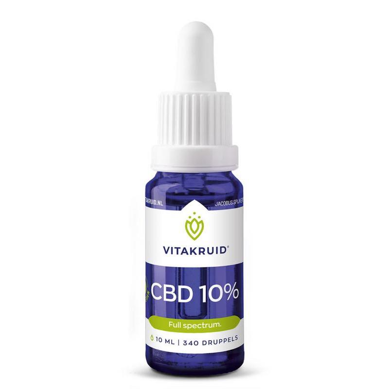 Vitakruid cbd olie 10% full spectrum