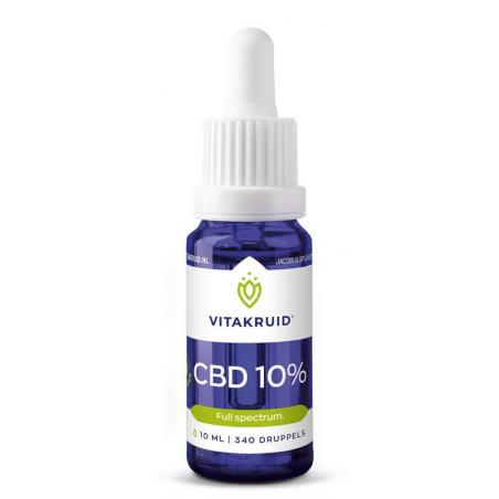 Vitakruid cbd olie 10% full spectrum