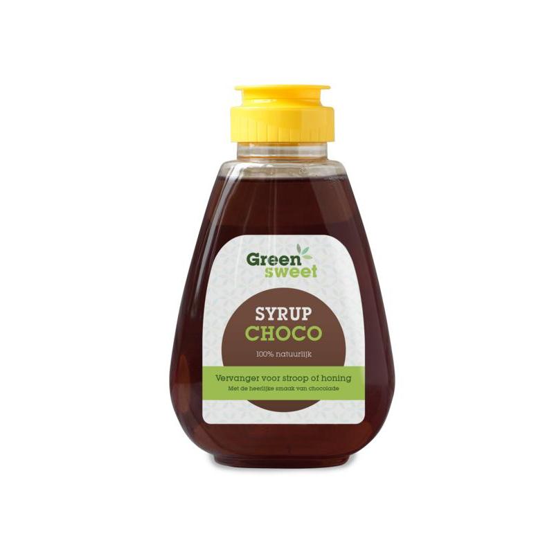 Green Sweet syrup choco