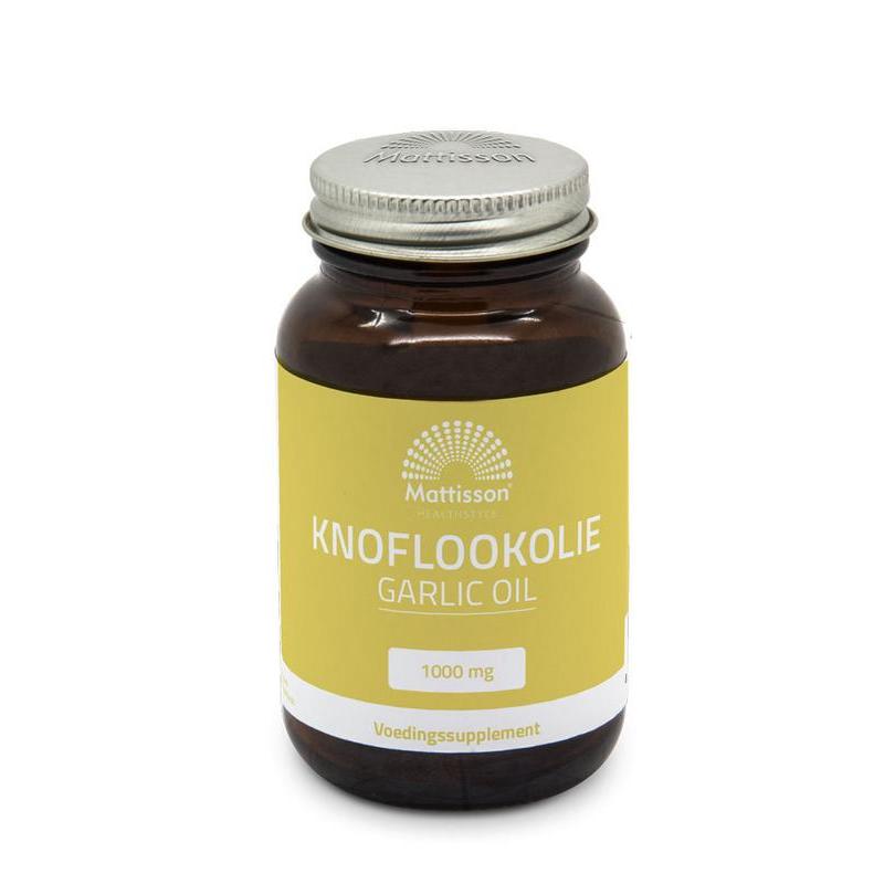 Mattisson knoflook 1000mg matt