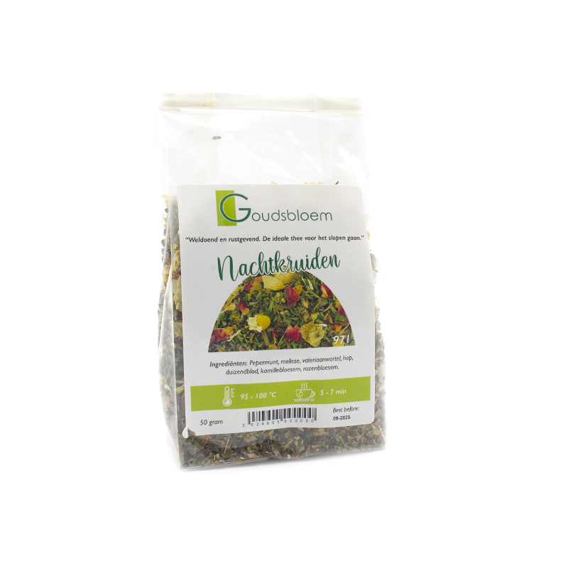 Goudsbloem Nachtkruiden thee 50 gram