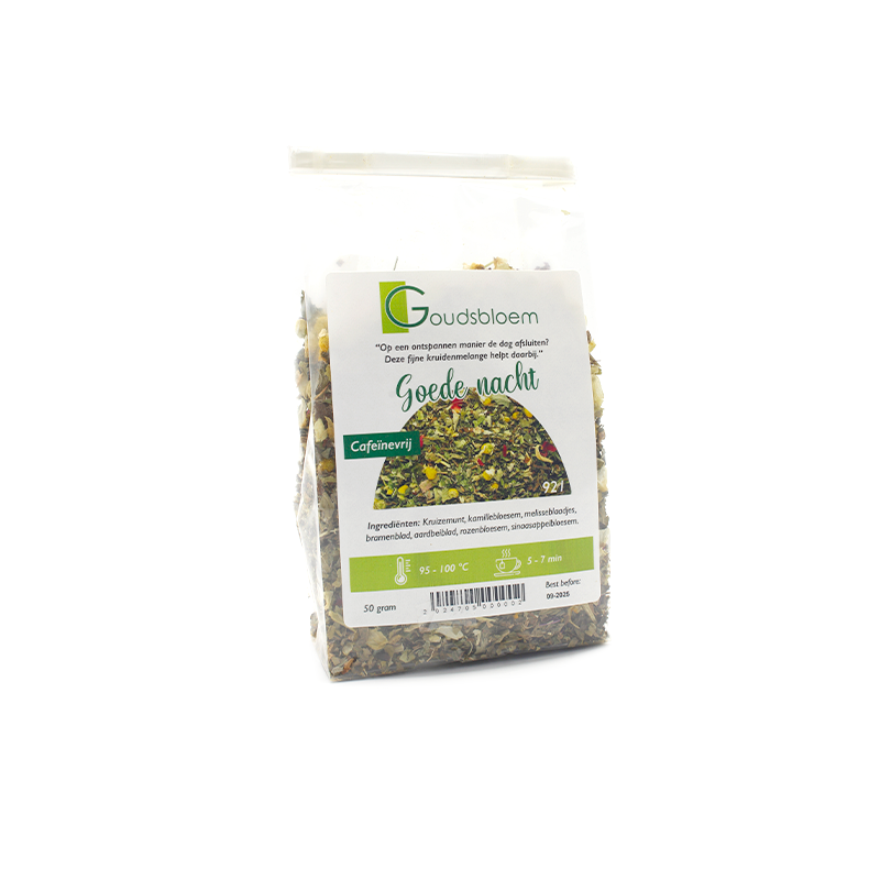 Goudsbloem Goedenacht thee 50 gram