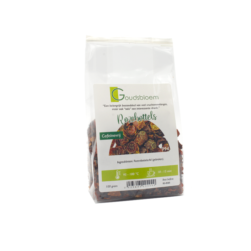 Goudsbloem Rozebottel thee 100 gram