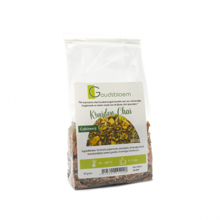 Goudsbloem Kruiden chai thee 50 gram