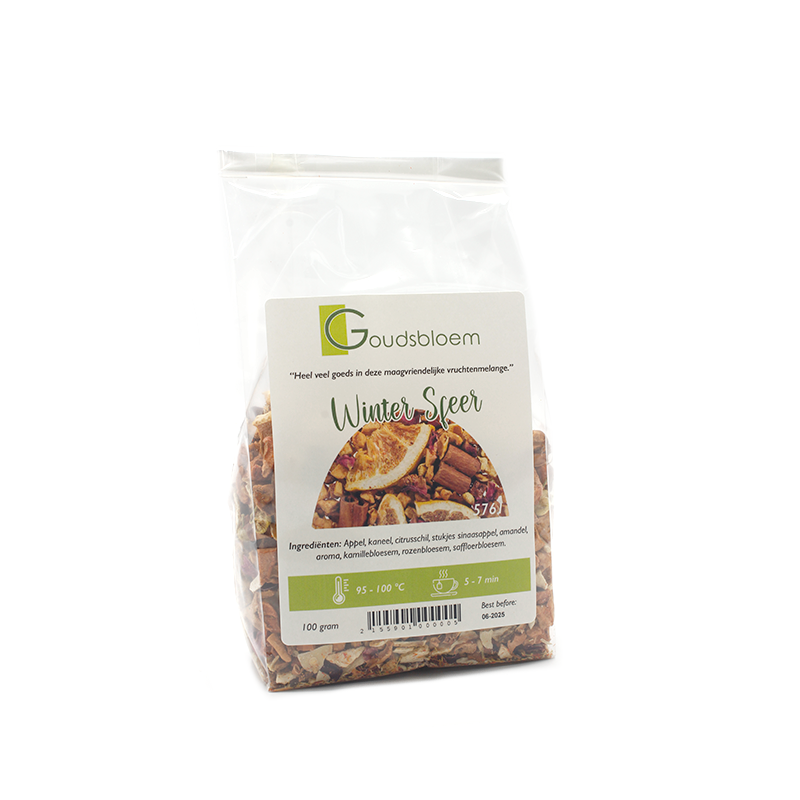 Goudsbloem Winter sfeer thee 100 gram