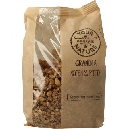Your Organic Nat yon granola noten en pitten