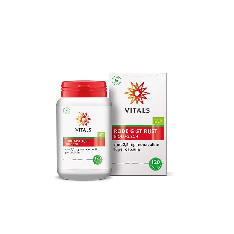 Vitals rode gist rijst bio Vitals Vitals rode gist rijst bio Vitals