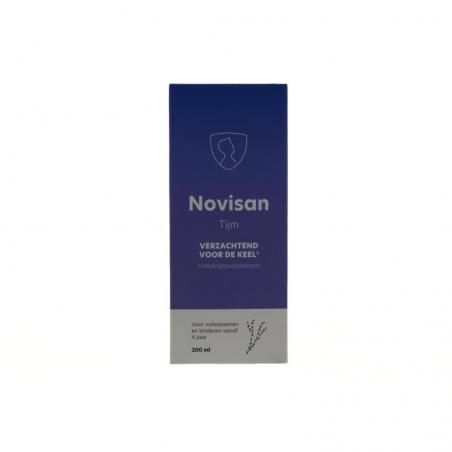 Noviral Novisan Tijm Siroop 200 ml