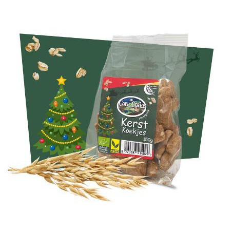 CORN CRAKE Kerstkoekjes seizoensartikel 150gr