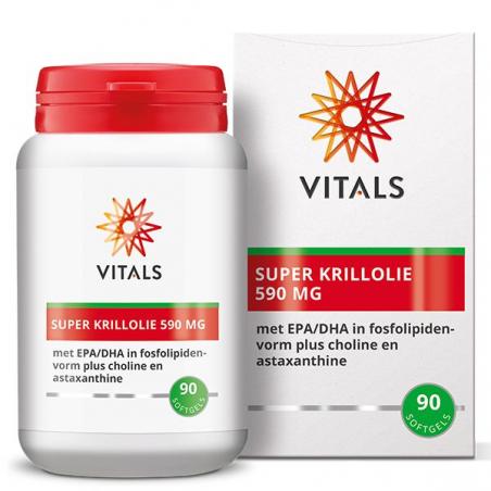 Vitals super krillolie 590mg
