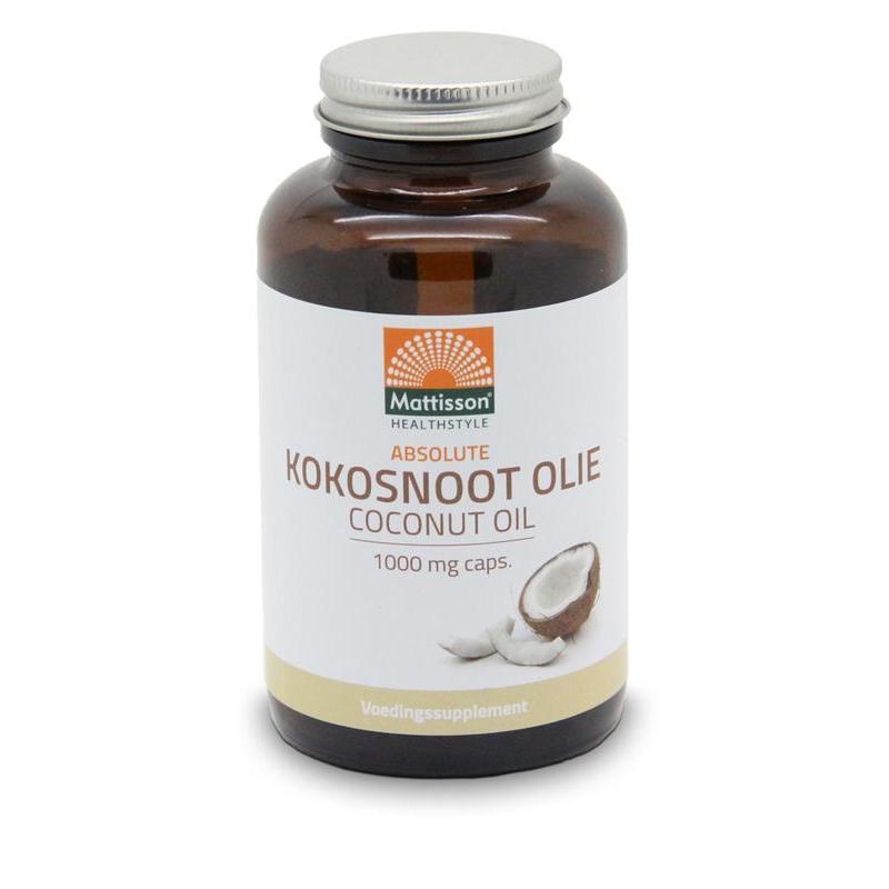 Absolute kokosnoot olie 1000 mg