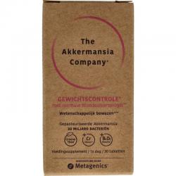 Akkermansia Gewichtscontrole 30 tabletten
