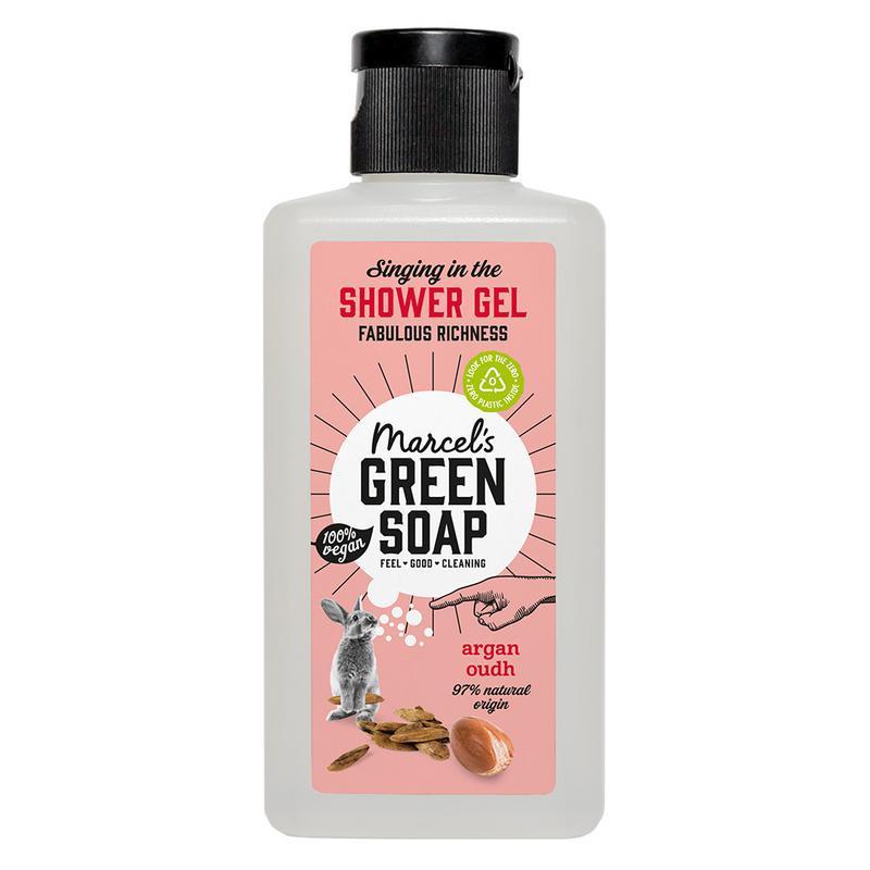 Marcel’s Green Soap Showergel Argan & Oudh 100ml Vegan