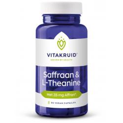 Vitakruid saffraan 28mg & l-theanine