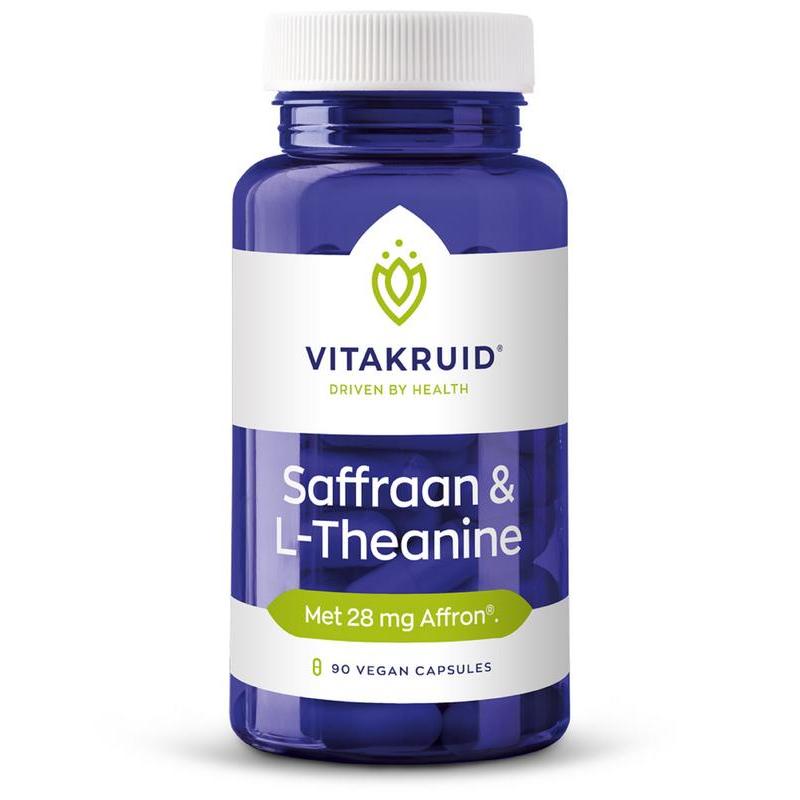 Vitakruid saffraan 28mg & l-theanine