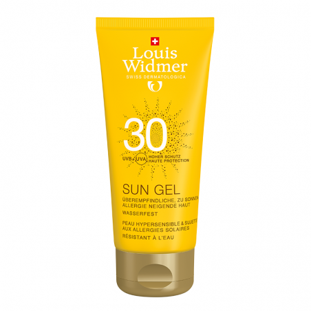 Louis Widmer Sun Gel SPF 30 licht geparfumeerd 100 ml