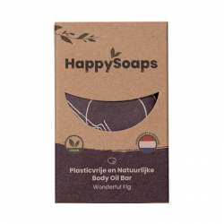 HappySoaps Body Oil Bar Wonderful Fig 70 gr