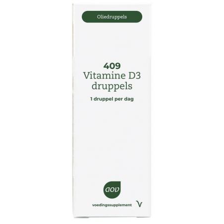 409 Vitamine D3 druppels 25 mcg