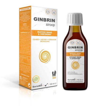 Soria Natural Ginbrin Siroop 150 ml