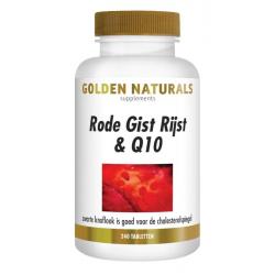 Golden Naturals Rode gist rijst & Q10