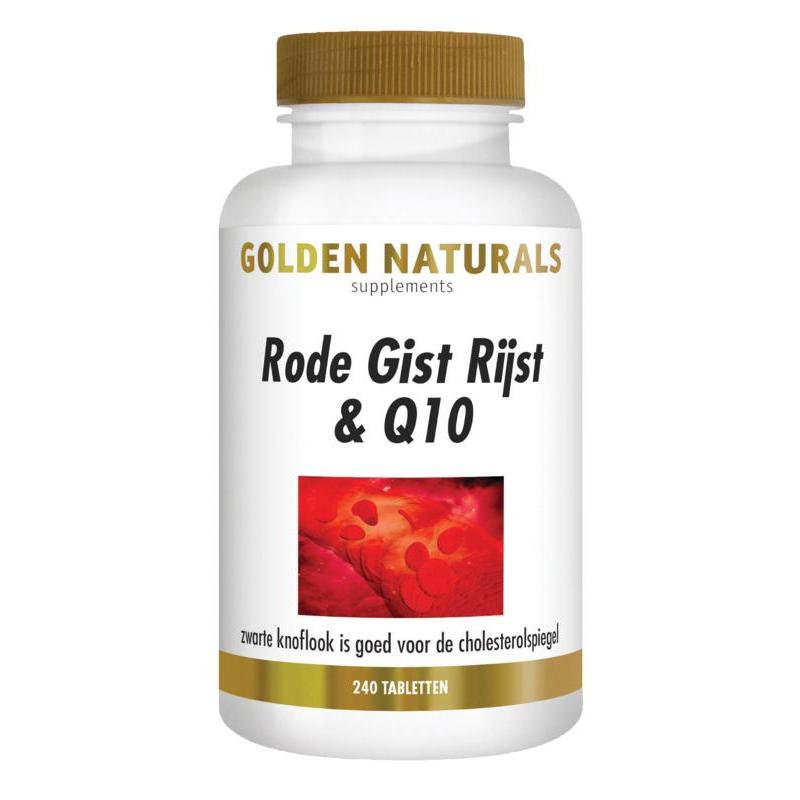 Golden Naturals Rode gist rijst & Q10