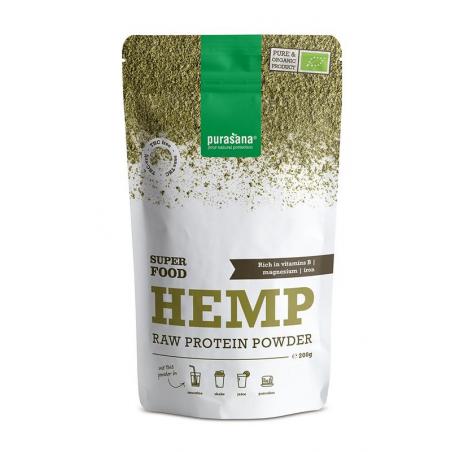 Hemp protein powder