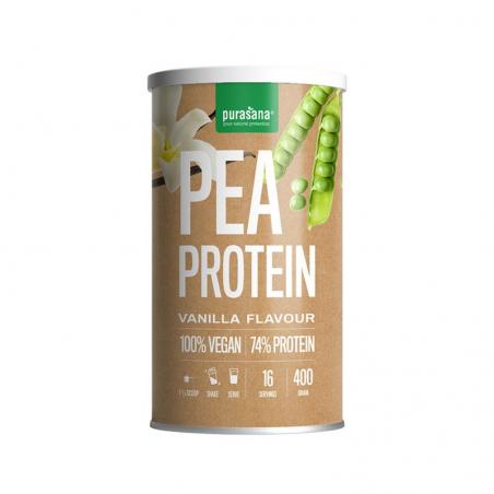 Purasana Vegan Protein 74% Erwt Vanille