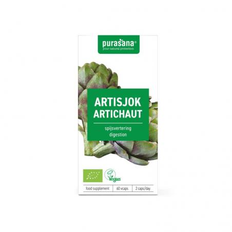 Purasana bio artisjok extract 300mg