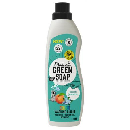 Marcel's Green Soap Wasmiddel Kleur Perzik & Jasmijn 1000ml