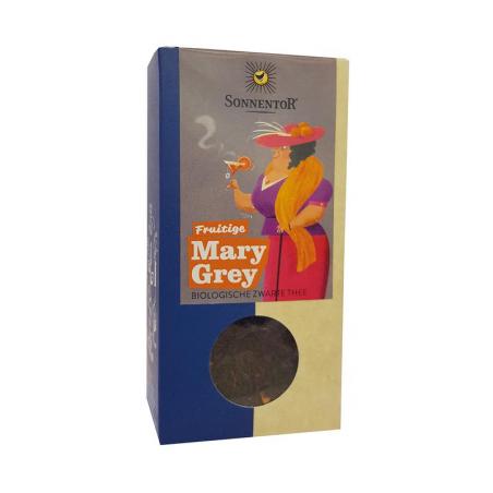 Sonnentor Fruitige Mary Grey Biologische Zwarte Thee Los 90 gram
