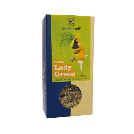 Sonnentor Frisse Lady Green Biologische Groene Thee Los 90 gram