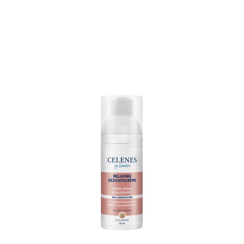 Celenes by Sweden Cloudberry Relaxing Gezichtscrème droge/gevoelige huid 50ml